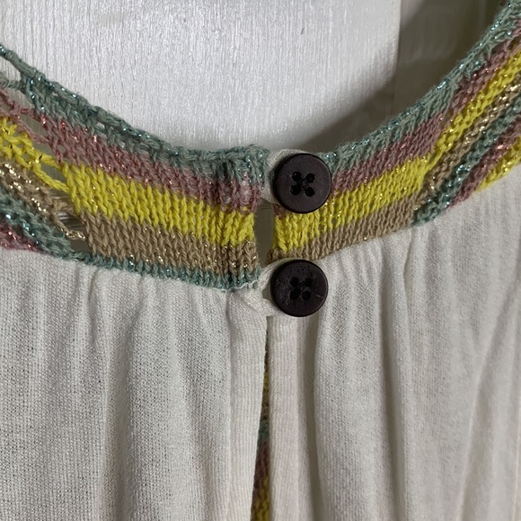 Free people Belle Fleur Tunic Crochet Dress W-589 Sz S - Picture 8 of 8